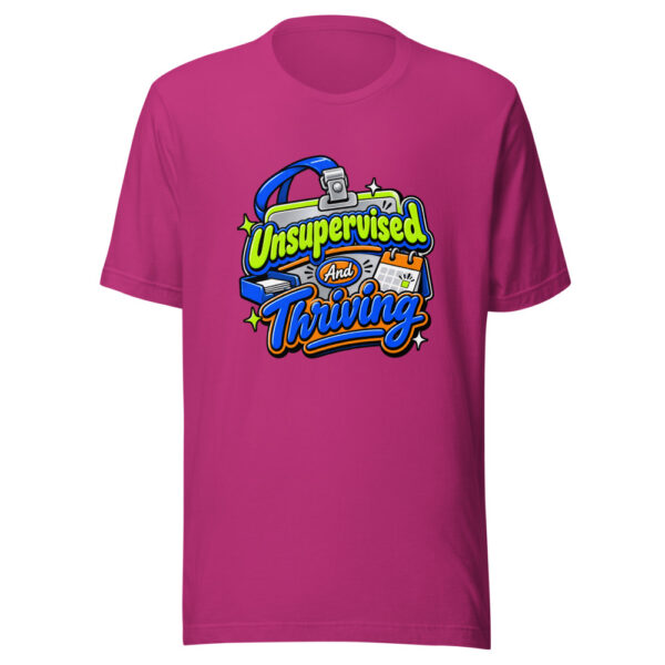 Unsupervised And Thriving Graphic Tee mockup 3 Unsupervised And Thriving Graphic Tee mockup 3