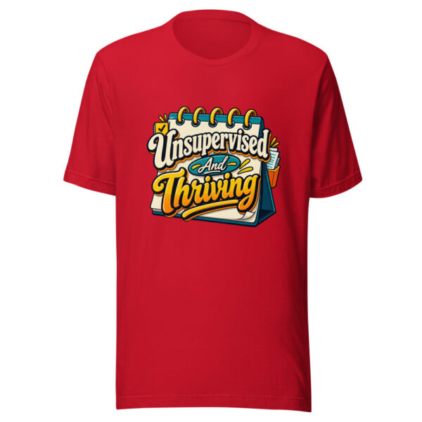 Unsupervised And Thriving Graphic Tee mockup 8