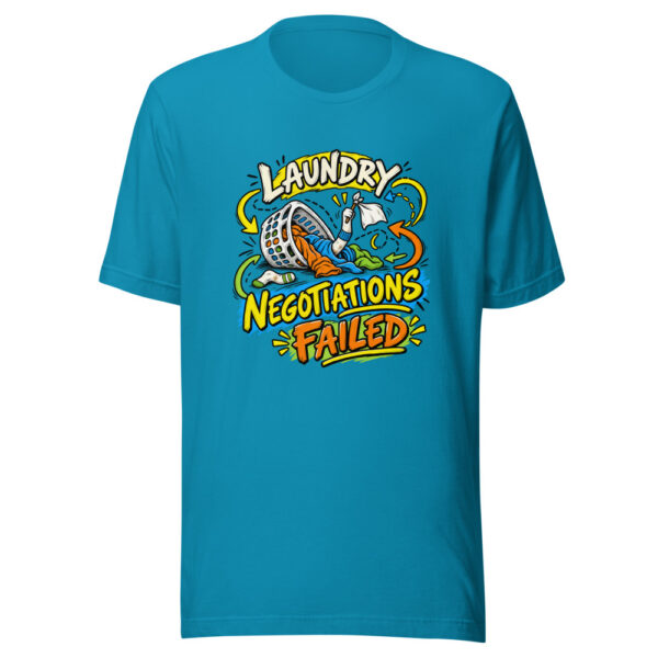 Laundry Negotiations Failed Graphic Tee front view
