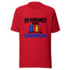 My Bookshelf Has Expansion Plans Graphic Tee front view