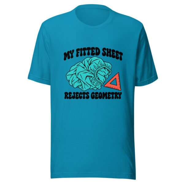 My Fitted Sheet Rejects Geometry Graphic Tee mockup 2 My Fitted Sheet Rejects Geometry Graphic Tee mockup 2