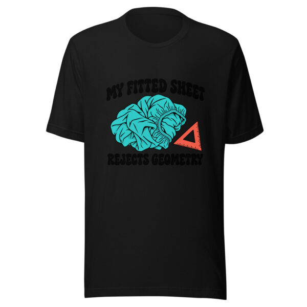 My Fitted Sheet Rejects Geometry Graphic Tee mockup 4 My Fitted Sheet Rejects Geometry Graphic Tee mockup 4