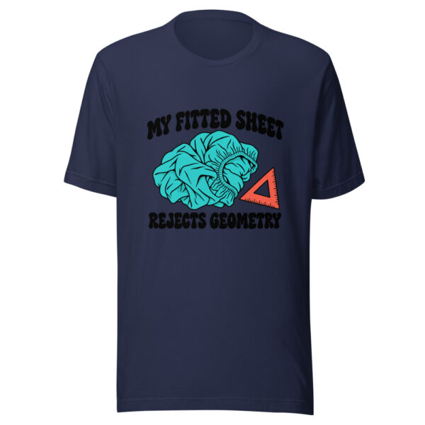 My Fitted Sheet Rejects Geometry Graphic Tee mockup 6 My Fitted Sheet Rejects Geometry Graphic Tee mockup 6