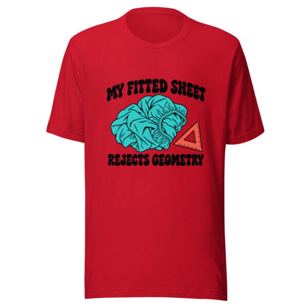 My Fitted Sheet Rejects Geometry Graphic Tee mockup 8 My Fitted Sheet Rejects Geometry Graphic Tee mockup 8