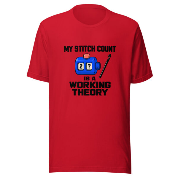 My Stitch Count Is A Working Theory Graphic Tee mockup 8 My Stitch Count Is A Working Theory Graphic Tee mockup 8