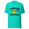 My Watering Can Doubts The Forecast Graphic Tee mockup 1 My Watering Can Doubts The Forecast Graphic Tee front view