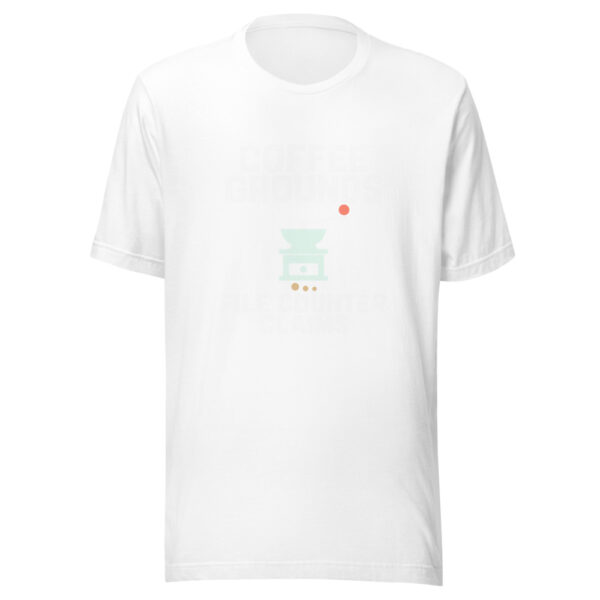 Coffee Grounds File Counter Claims Graphic Tee mockup 5 Coffee Grounds File Counter Claims Graphic Tee mockup 5