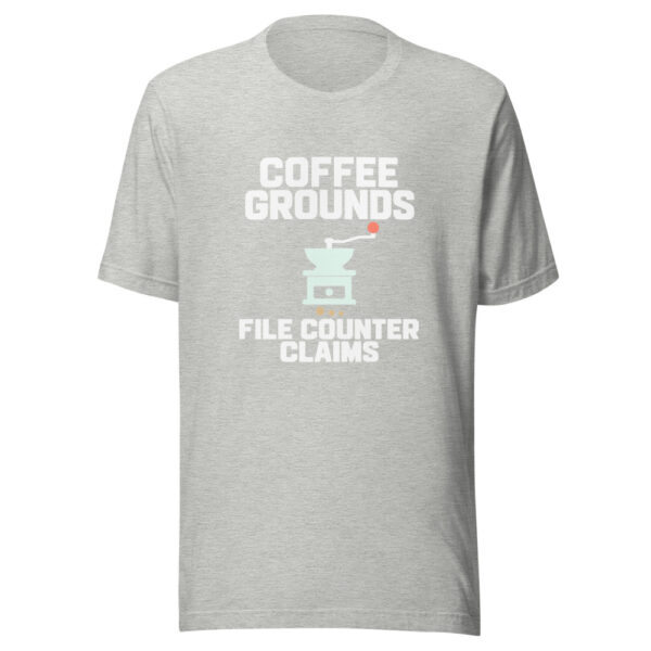 Coffee Grounds File Counter Claims Graphic Tee mockup 7 Coffee Grounds File Counter Claims Graphic Tee mockup 7