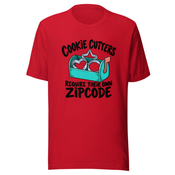 Cookie Cutters Require Their Own Zipcode Graphic Tee mockup 8 Cookie Cutters Require Their Own Zipcode Graphic Tee mockup 8