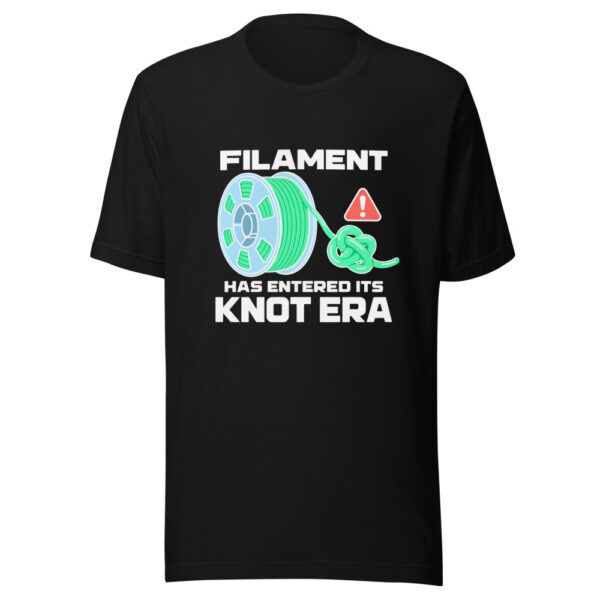 Filament Has Entered Its Knot Era Graphic Tee mockup 4
