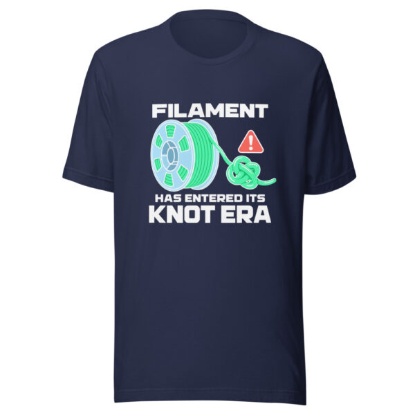 Filament Has Entered Its Knot Era Graphic Tee mockup 6