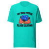 My Dice Prefer Floor Seating Graphic Tee mockup 2