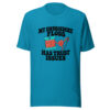 My Embroidery Floss Has Trust Issues Graphic Tee front view