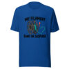 My Filament Runs On Suspense Graphic Tee mockup 3 My Filament Runs On Suspense Graphic Tee mockup 3