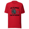 My Filament Runs On Suspense Graphic Tee mockup 8 My Filament Runs On Suspense Graphic Tee mockup 8