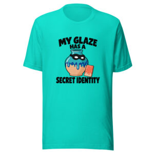My Glaze Has A Secret Identity Graphic Tee front view