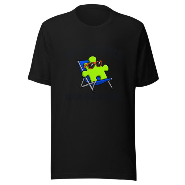 My Last Piece Is On Sabbatical Graphic Tee mockup 4