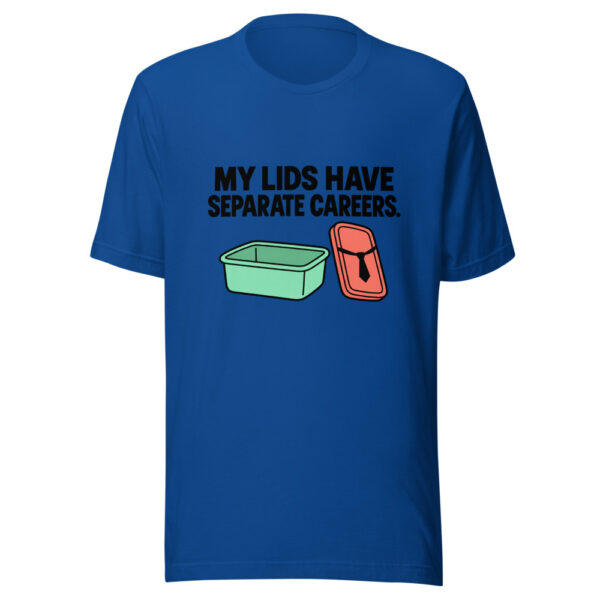 My Lids Have Separate Careers Graphic Tee mockup 3 My Lids Have Separate Careers Graphic Tee mockup 3