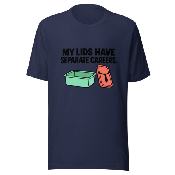 My Lids Have Separate Careers Graphic Tee mockup 6 My Lids Have Separate Careers Graphic Tee mockup 6