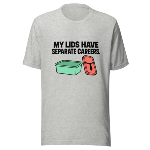 My Lids Have Separate Careers Graphic Tee mockup 7 My Lids Have Separate Careers Graphic Tee mockup 7