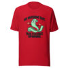 My Measuring Tape Has Flexible Opinions Graphic Tee mockup 8