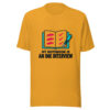 My Notebook Is An Ink Interview Graphic Tee front view