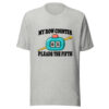 My Row Counter Pleads The Fifth Graphic Tee mockup 7 My Row Counter Pleads The Fifth Graphic Tee mockup 7