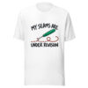 My Seams Are Under Revision Graphic Tee mockup 5
