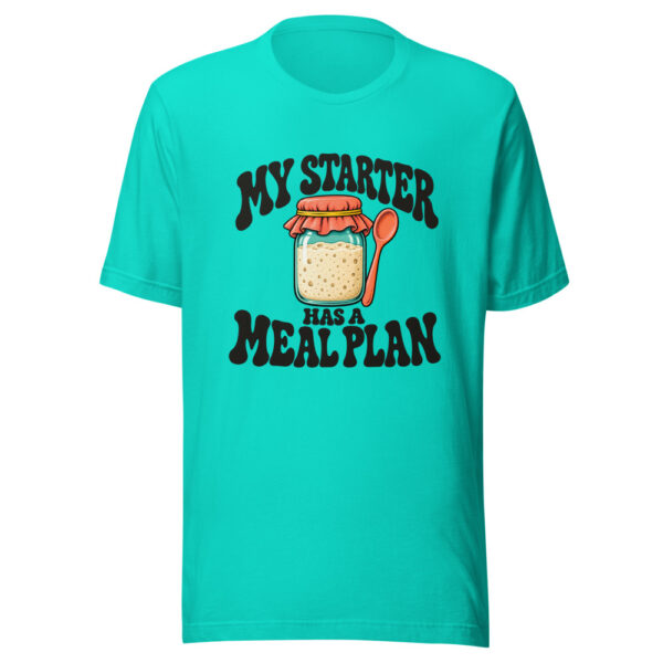 My Starter Has A Meal Plan Graphic Tee mockup 3 My Starter Has A Meal Plan Graphic Tee mockup 3
