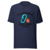 My Stitch Markers Travel Without Notice Graphic Tee mockup 6