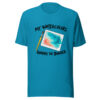 My Watercolors Ignore The Border Graphic Tee mockup 2 My Watercolors Ignore The Border Graphic Tee mockup 2