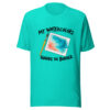 My Watercolors Ignore The Border Graphic Tee mockup 3 My Watercolors Ignore The Border Graphic Tee mockup 3