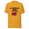 My Yarn Budget Ends Mid Row Graphic Tee mockup 3 My Yarn Budget Ends Mid Row Graphic Tee mockup 3