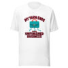 My Yarn Ends Have Unfinished Business Graphic Tee mockup 5