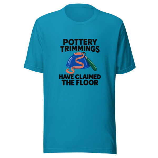 Pottery Trimmings Have Claimed The Floor Graphic Tee mockup 2 Pottery Trimmings Have Claimed The Floor Graphic Tee mockup 2