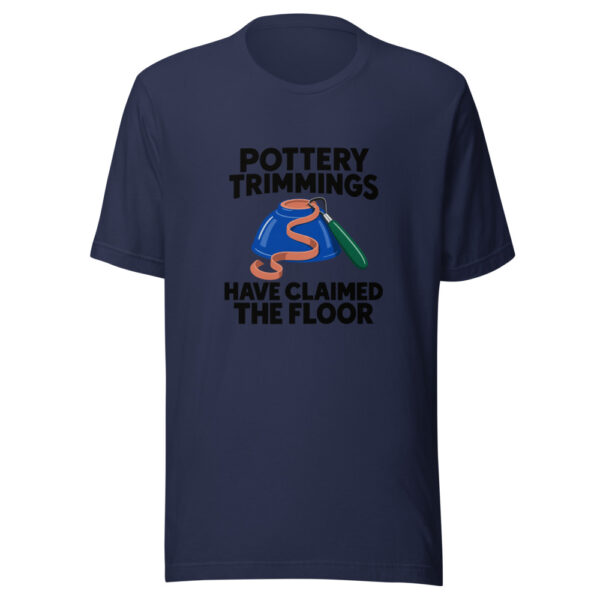 Pottery Trimmings Have Claimed The Floor Graphic Tee mockup 6 Pottery Trimmings Have Claimed The Floor Graphic Tee mockup 6