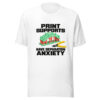 Print Supports Have Separation Anxiety Graphic Tee mockup 5 Print Supports Have Separation Anxiety Graphic Tee mockup 5