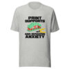 Print Supports Have Separation Anxiety Graphic Tee mockup 7 Print Supports Have Separation Anxiety Graphic Tee mockup 7