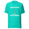 Seam Ripper Promoted To Project Manager Graphic Tee mockup 3