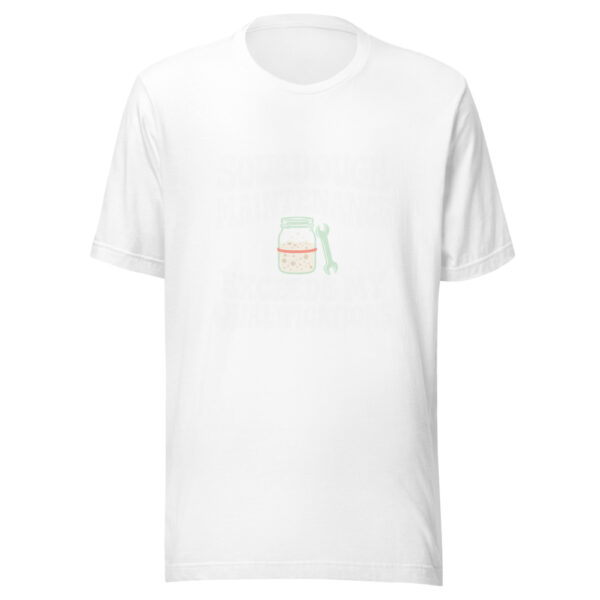 Sourdough Maintenance Exceeds My Qualifications Graphic Tee mockup 5 Sourdough Maintenance Exceeds My Qualifications Graphic Tee mockup 5