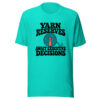 Yarn Reserves Await Executive Decisions Graphic Tee mockup 3